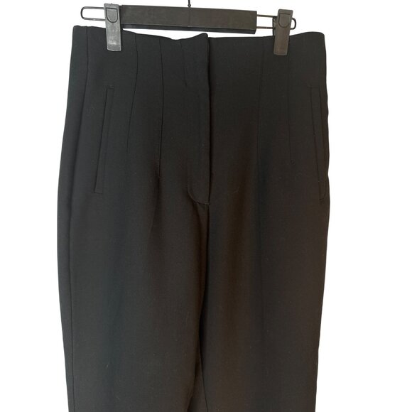 2/$30 ZARA Black Medium High-Waisted Tapered Dress Pants - Picture 5 of 15